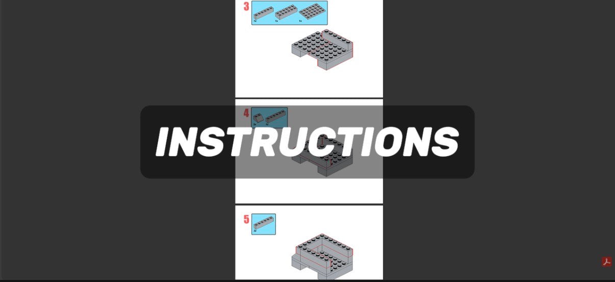 LEGO Engine Build Instructions (Digital Guides)