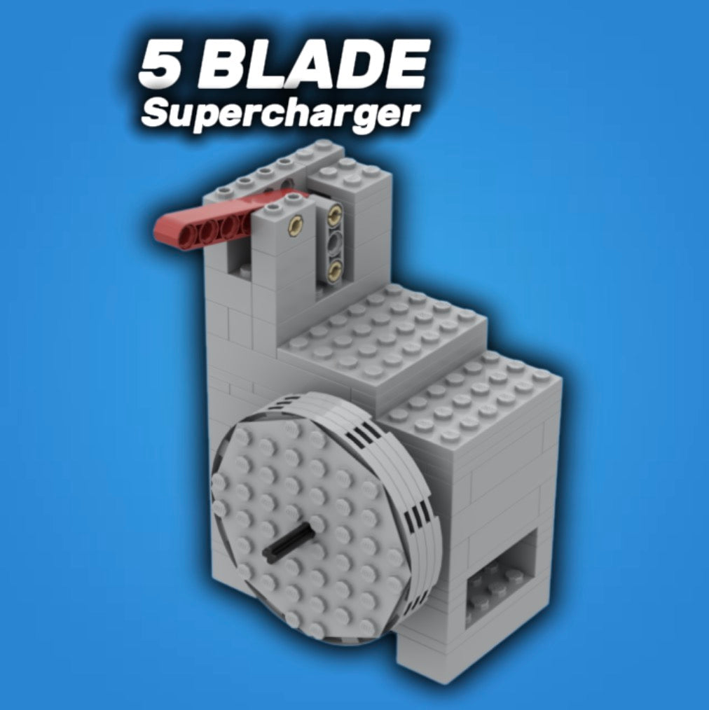 5 Blade Vacuum Supercharger(COMPLETE KIT)