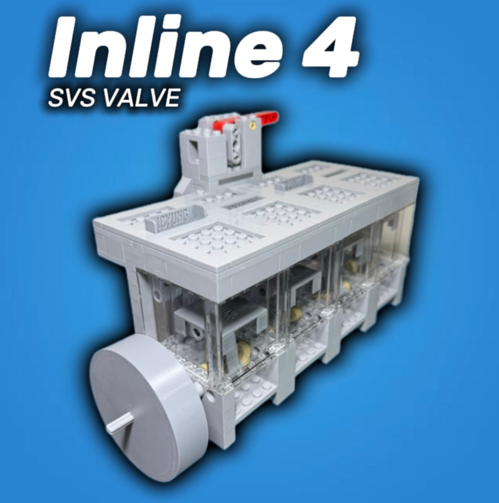 Inline 4 Vacuum Engine(Complete kit)