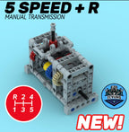 Compact 5-Speed Lego Gearbox(PARTS KIT)