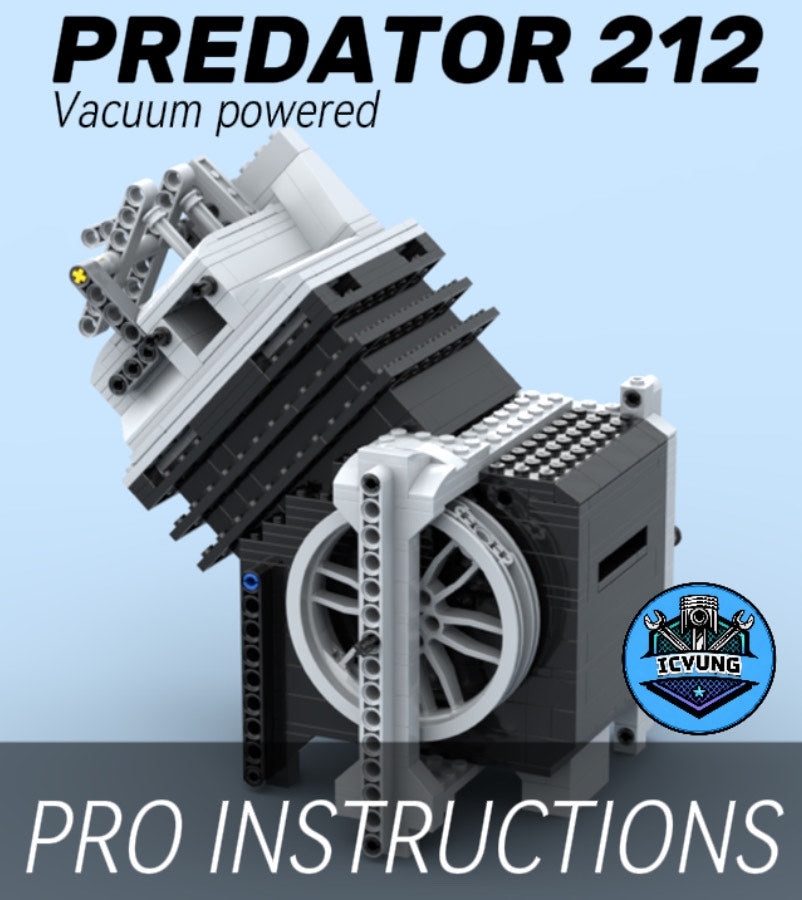 Predator 212 Vacuum Engine(Instructions Only)
